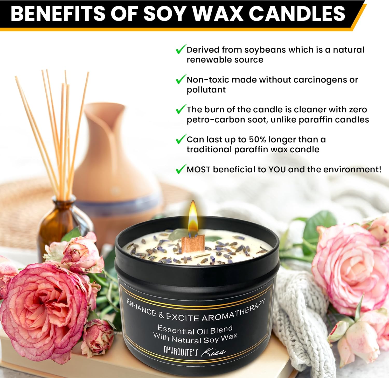 Aphrodisiac Scented Candle with Jade Crystals-1