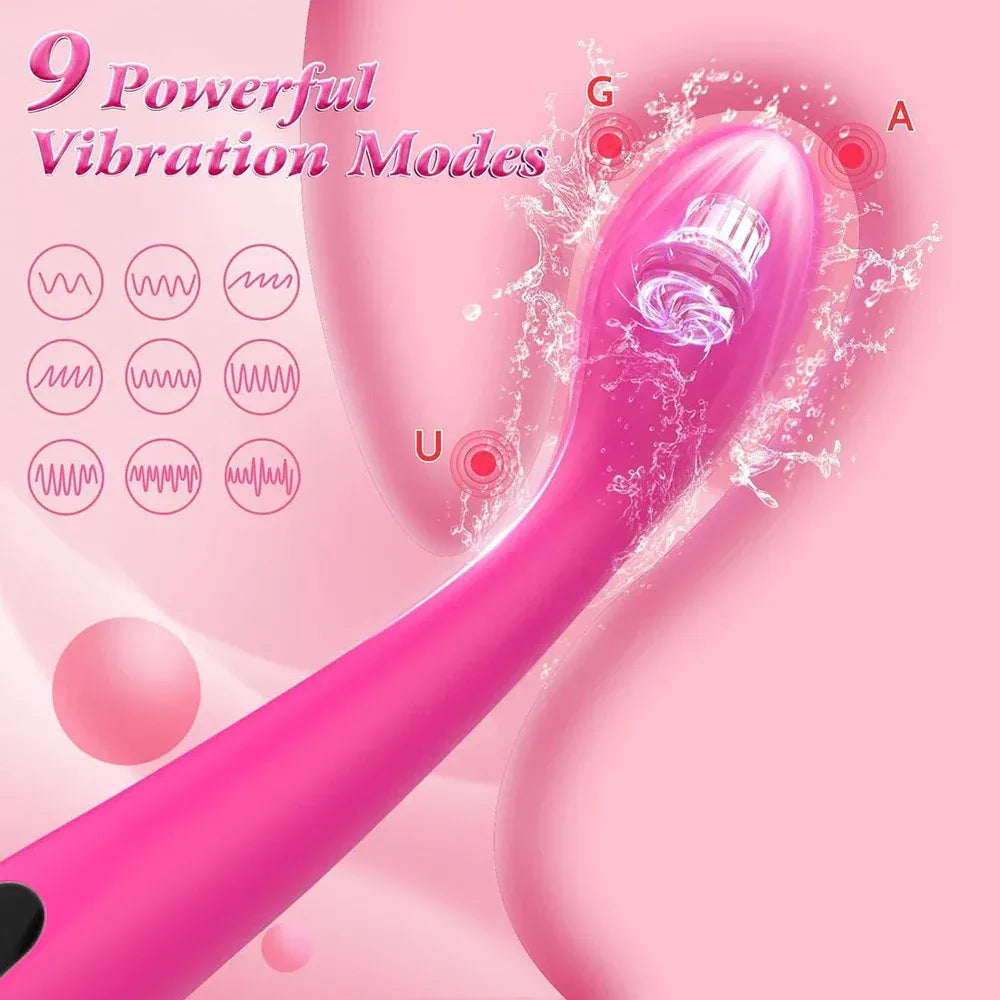 9 Mode G Spot Vibrator LCD Display for Couples-1
