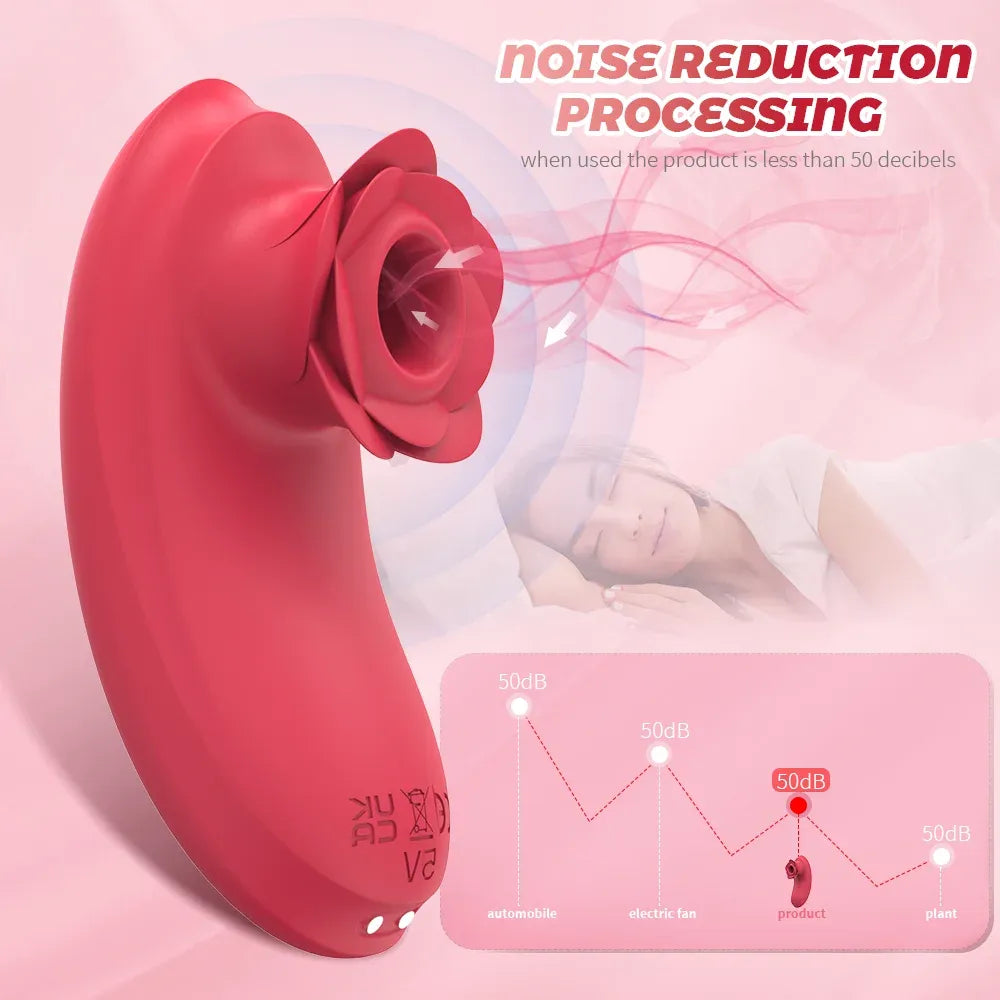 9 Mode Rose Sucking Vibrator for Women-2
