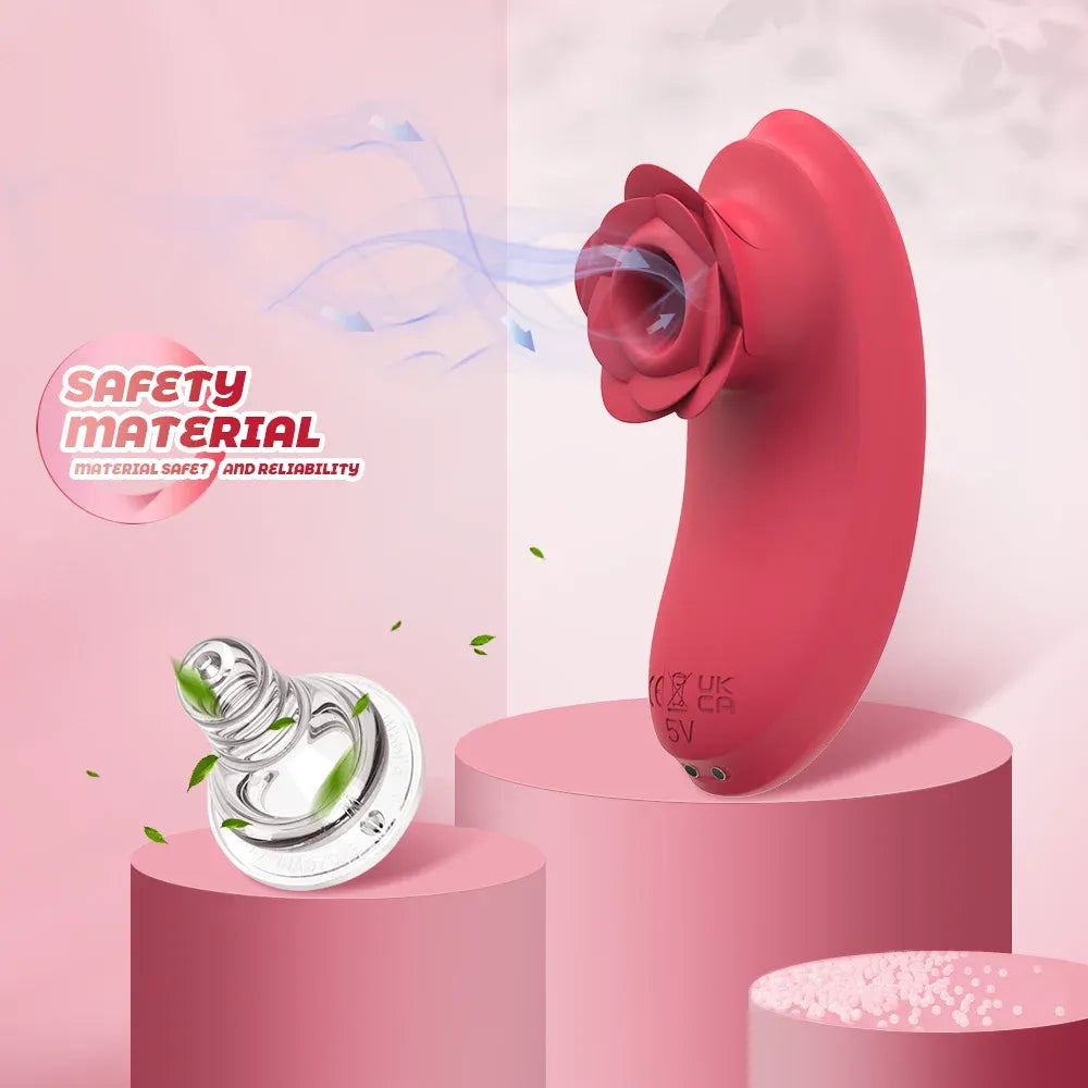 9 Mode Rose Sucking Vibrator for Women-4
