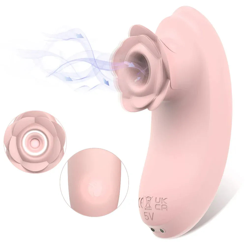 9 Mode Rose Sucking Vibrator for Women-5