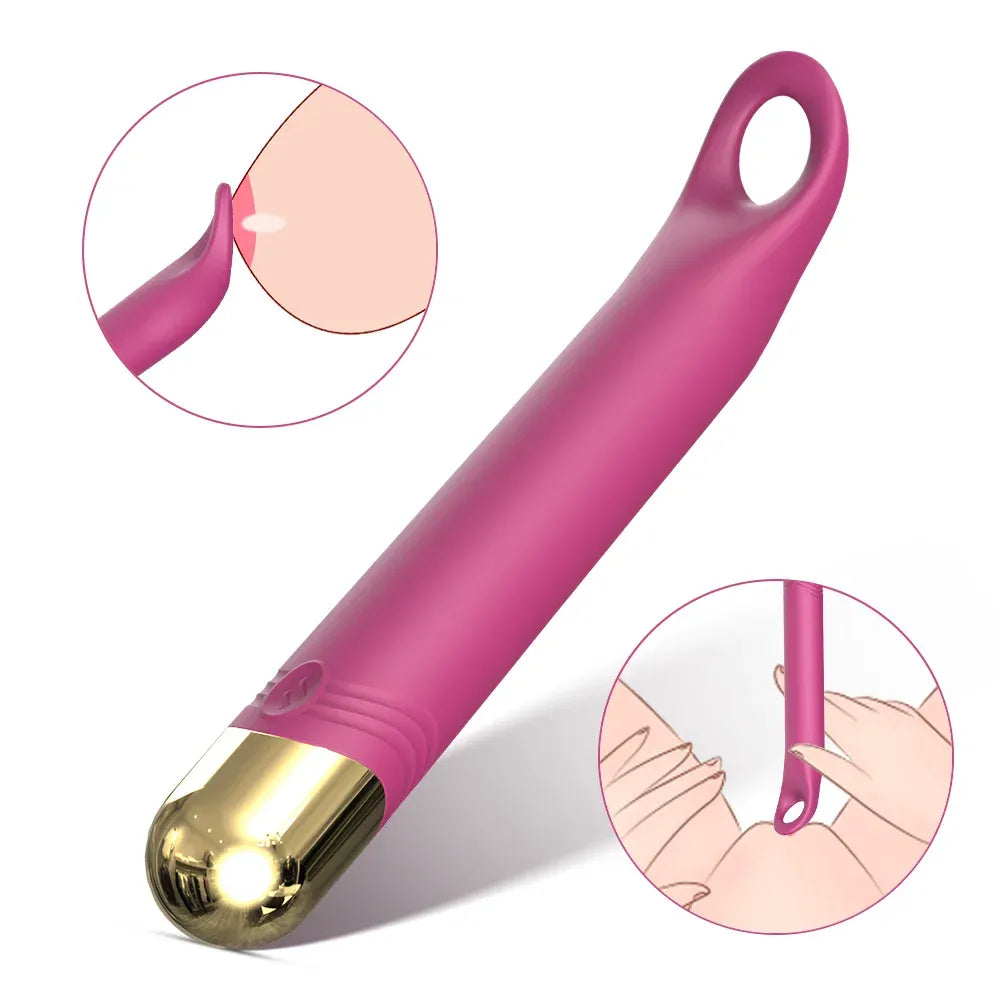 9 Mode Silicone G Spot Vibrator for Women-6