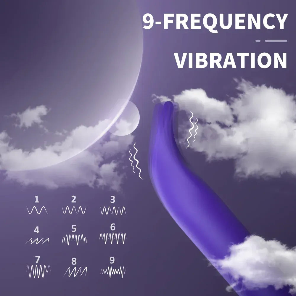 9 Mode Silicone G Spot Vibrator for Women-2