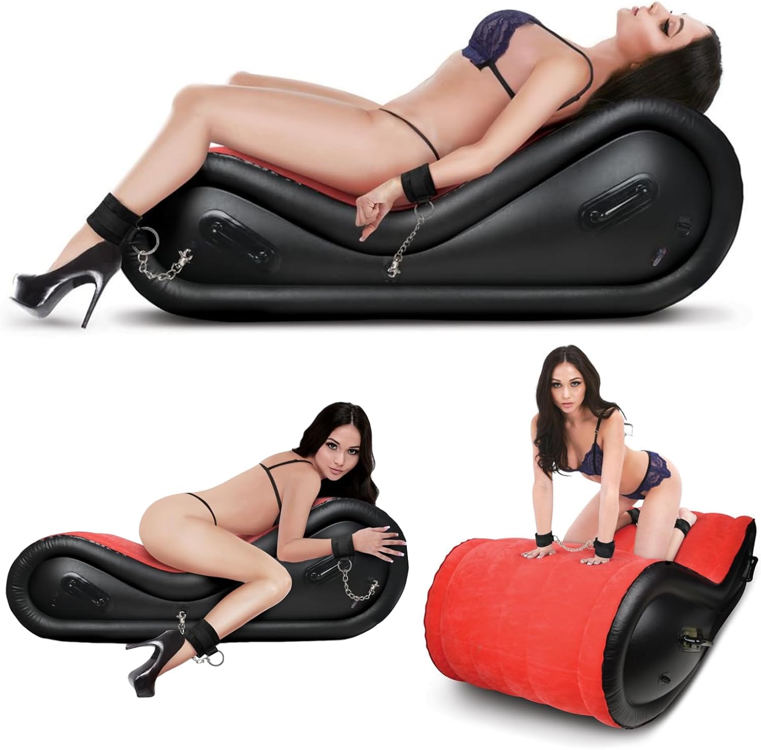 AirSupport Bondage BDSM Sex Sofa with Restraint Cuffs-1
