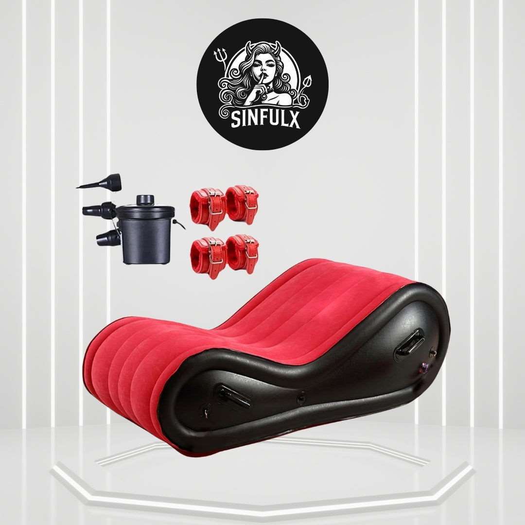 AirSupport Bondage BDSM Sex Sofa with Restraint Cuffs-0