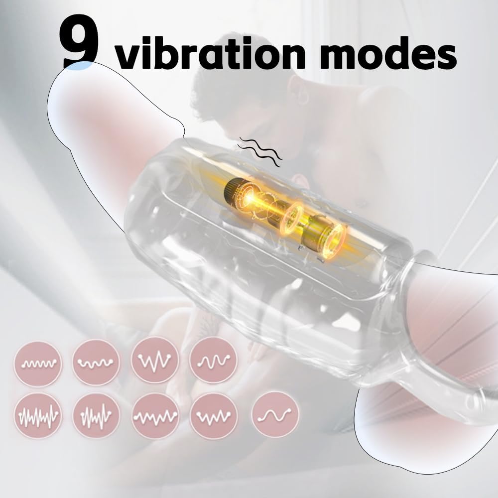 ApexThrill Vibrating Penis Sleeve-1