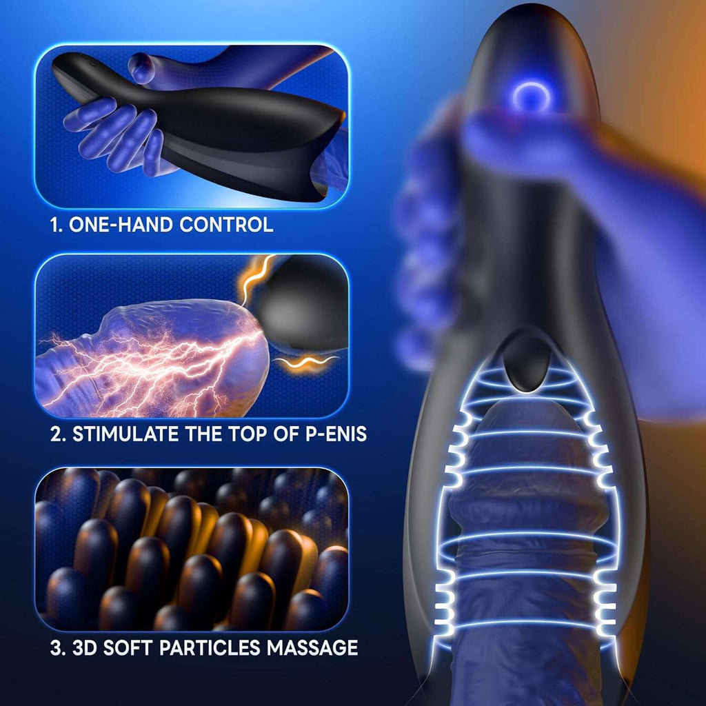 ApexTunnel 10 Mode Vibrating Training Masturbator-1