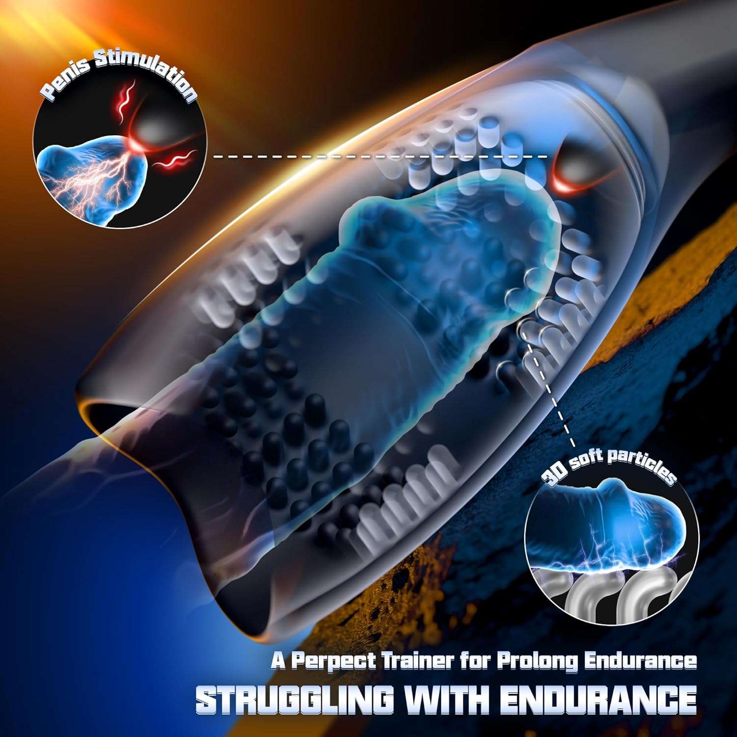 ApexTunnel 10 Mode Vibrating Training Masturbator-2