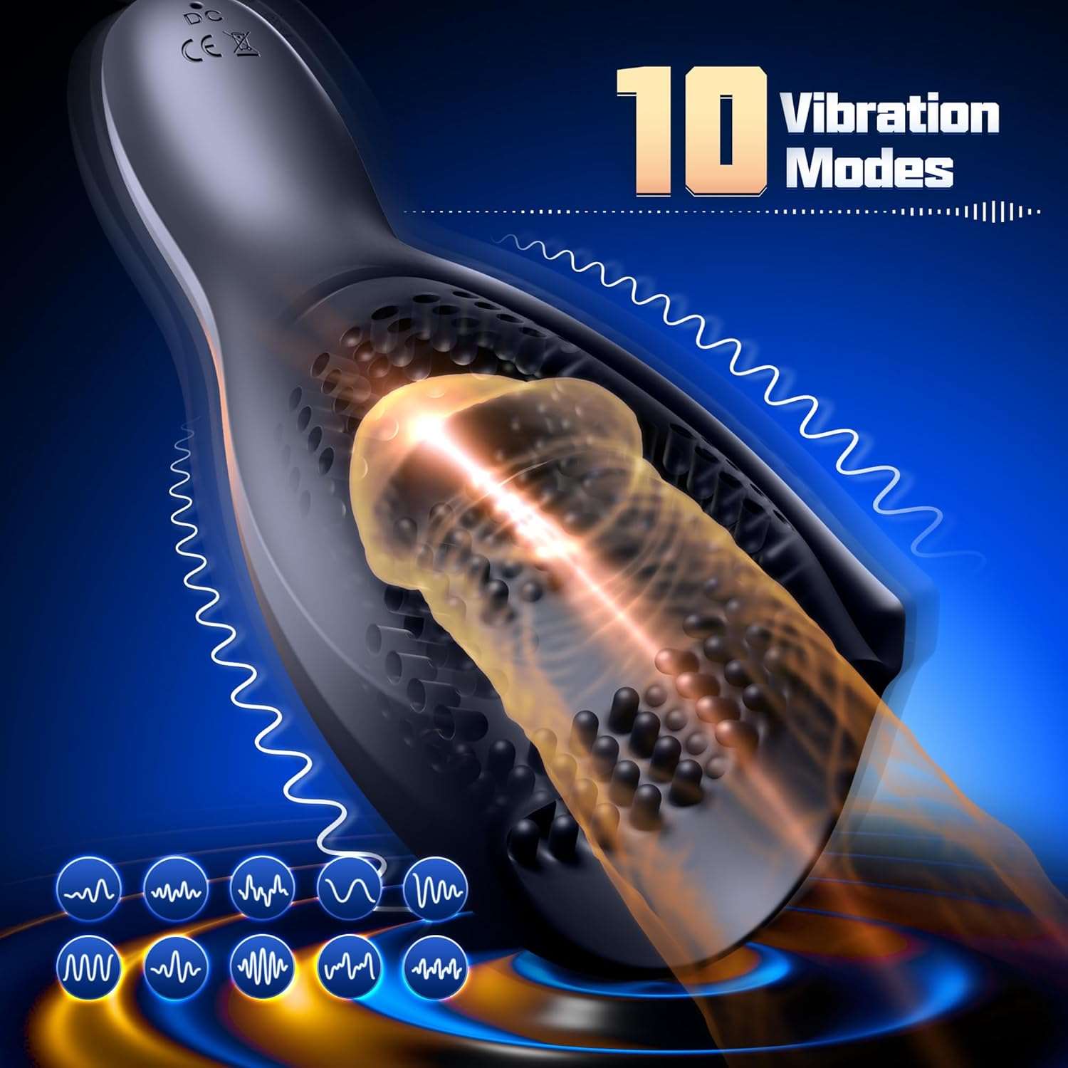 ApexTunnel 10 Mode Vibrating Training Masturbator-3