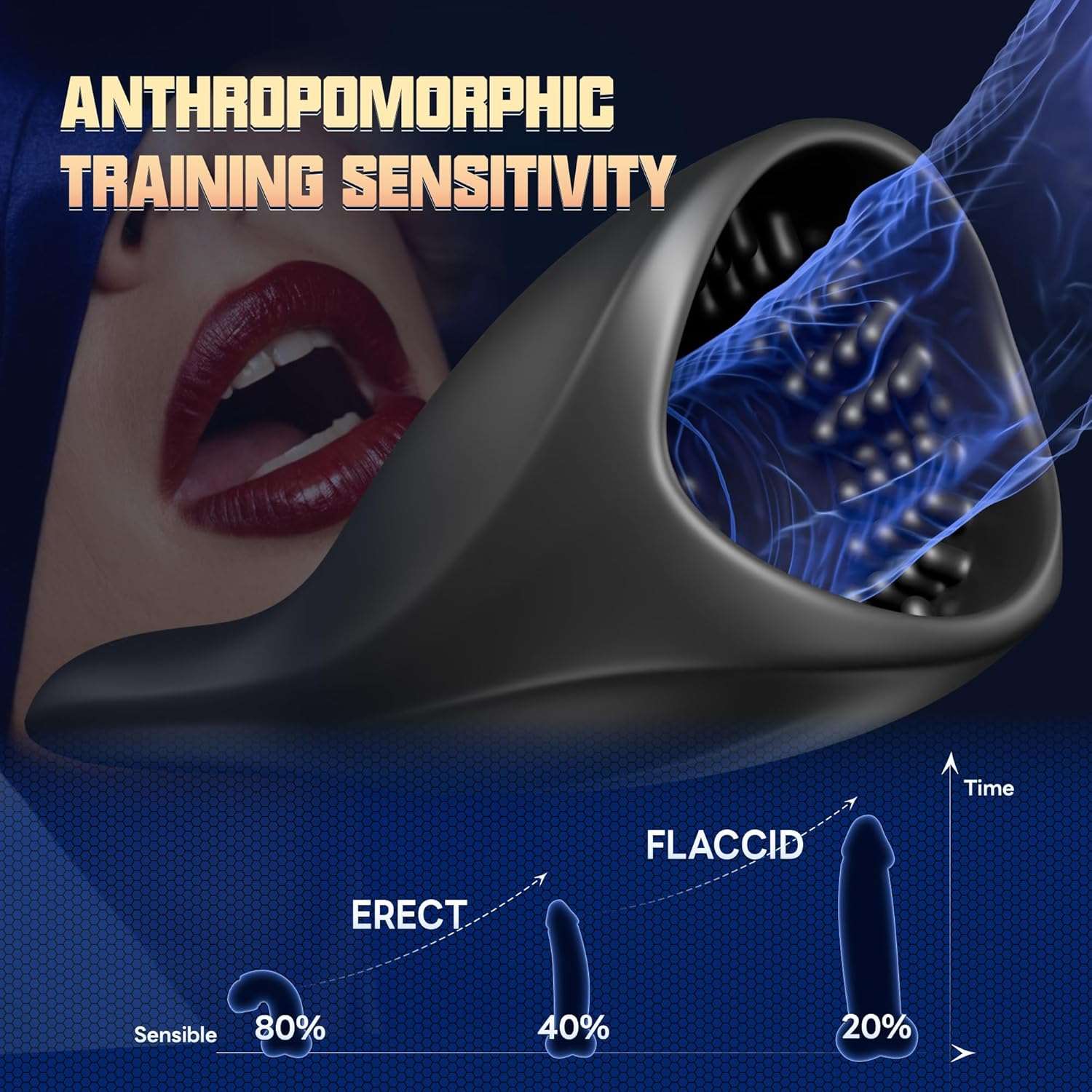 ApexTunnel 10 Mode Vibrating Training Masturbator-4