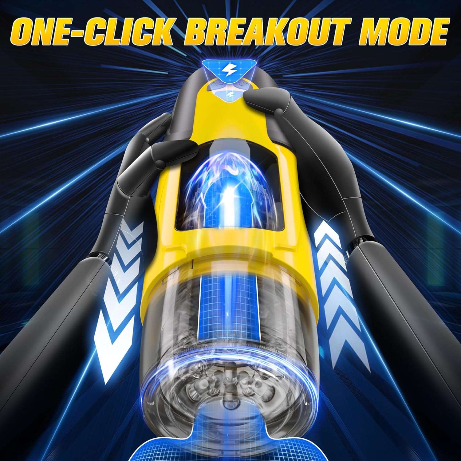 Automatic Male Stroker  - 7 Thrusting & Rotating Modes-2