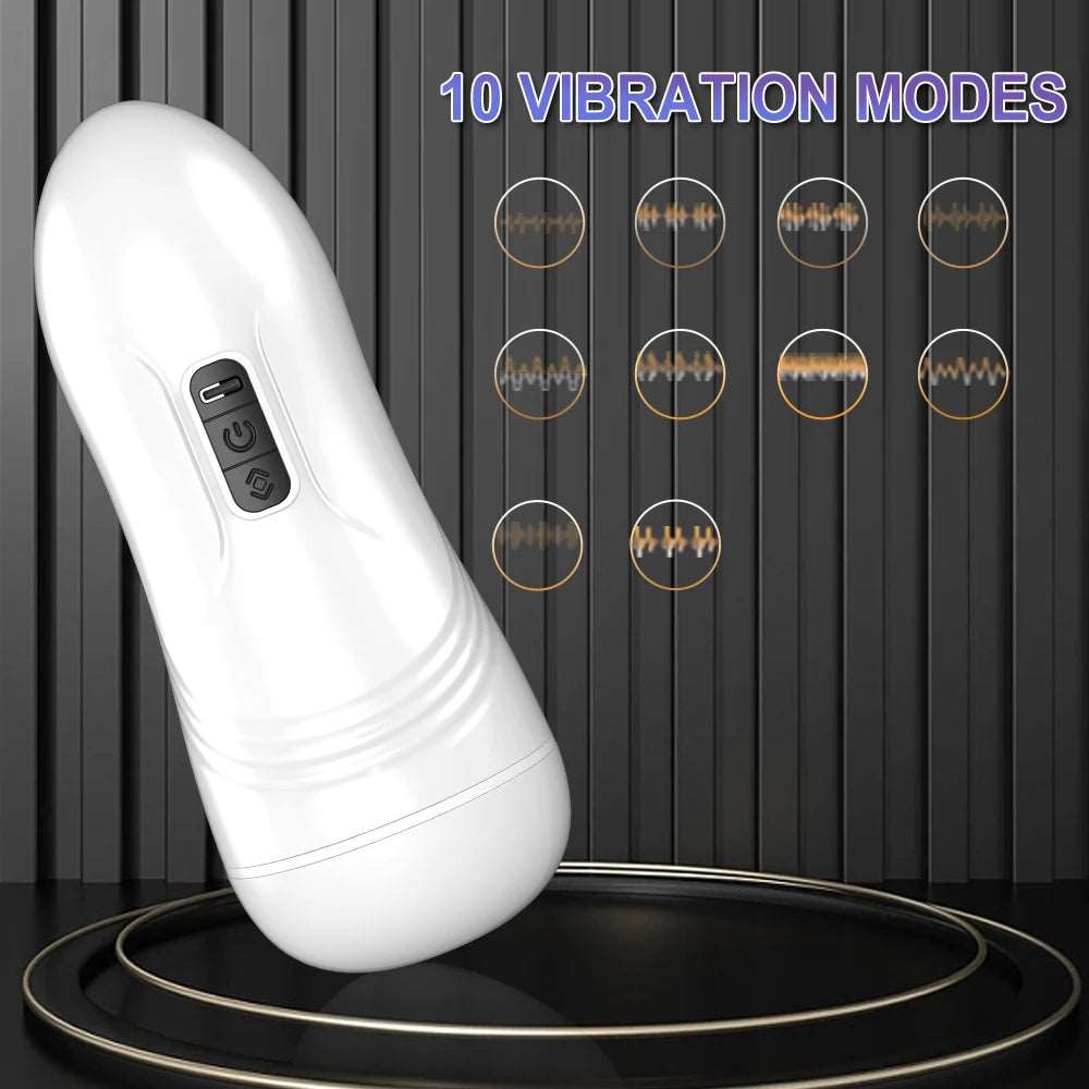 Auto Suction Pleasure Cup Masturbator-2