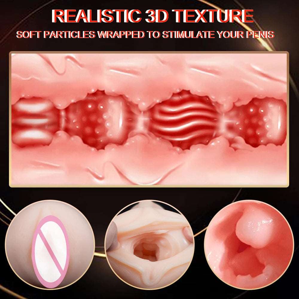 Auto Suction Pleasure Cup Masturbator-3