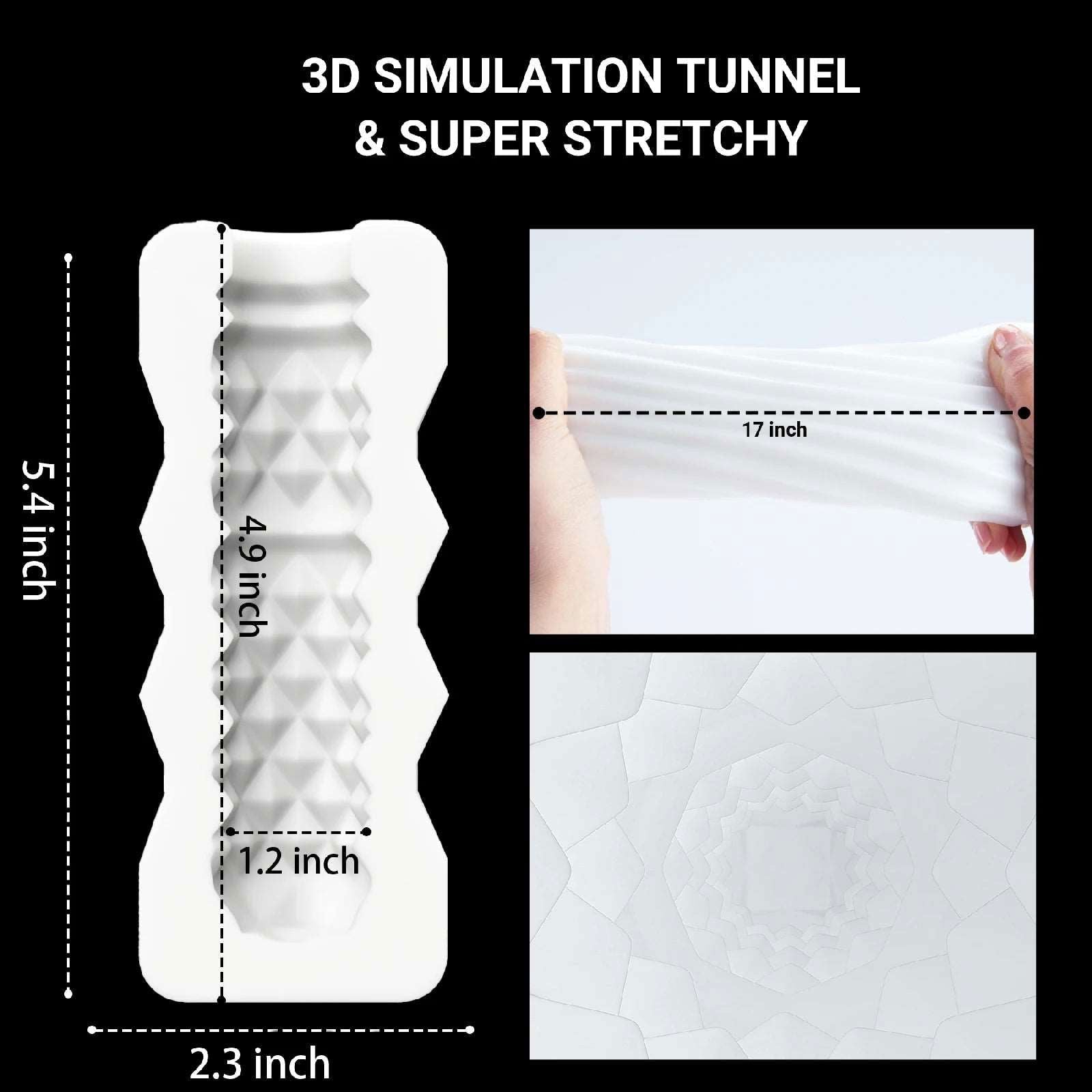 Adaptive Pocket Pleasure Pussy Sleeve Masturbator-3