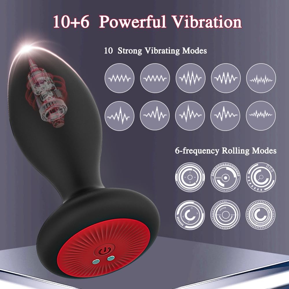 AppPulse Prostate Vibrating Anal Plug-1