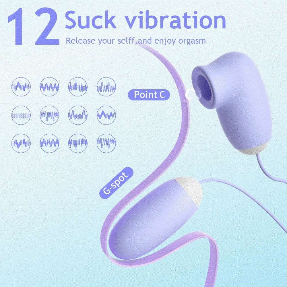 AeroPulse Clit Sucking Egg Vibrator-2