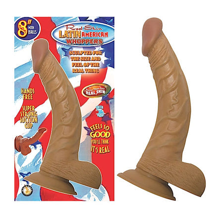 Latin American Whoppers 8in. Dong With Balls-0
