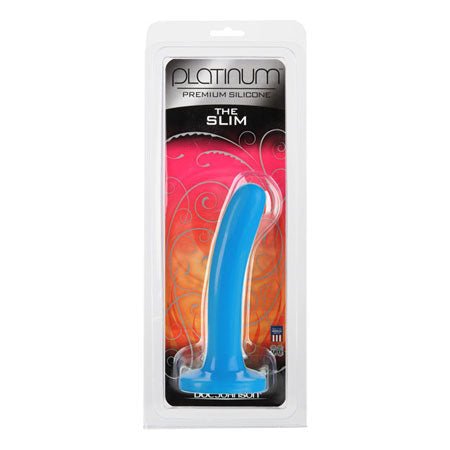 Platinum Premium Silicone - The Slim Blue-0