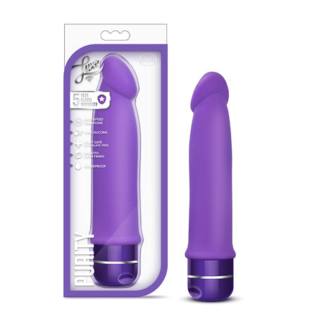 Luxe Purity Silicone Vibrator Purple-0