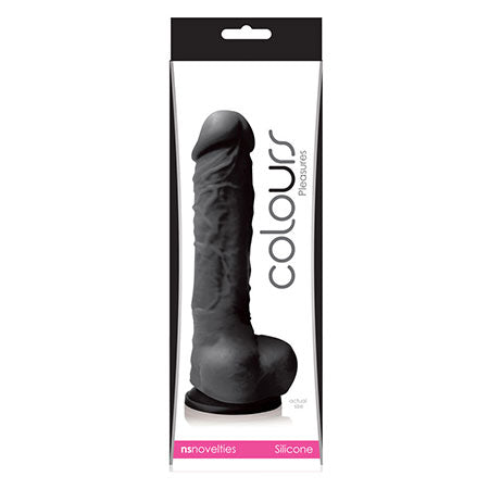 Colours Pleasures 5 in. Dildo Black-0