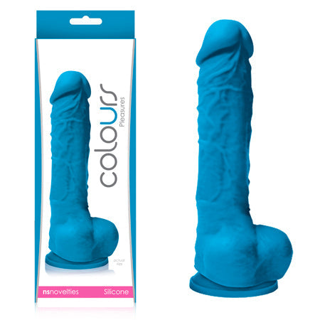Colours Pleasures 5 in. Dildo Blue-0