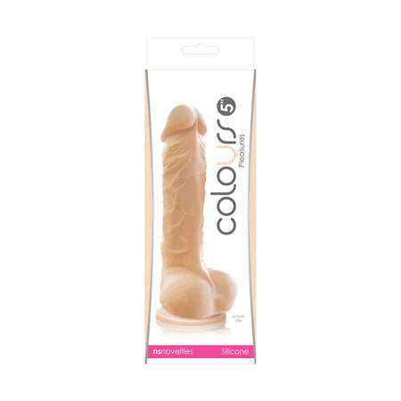 Colours Pleasures 5 in. Dildo Beige-0
