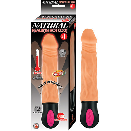 Natural Realskin Hot Cock #1 Light-0