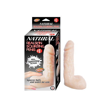 Natural Realskin Squirting Penis #1-0