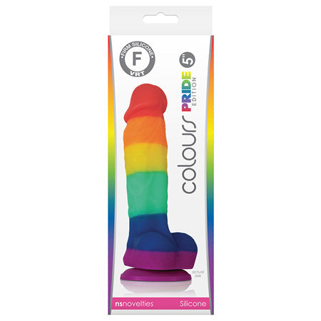 Colours Pride Edition 5 in. Dildo Rainbow-0
