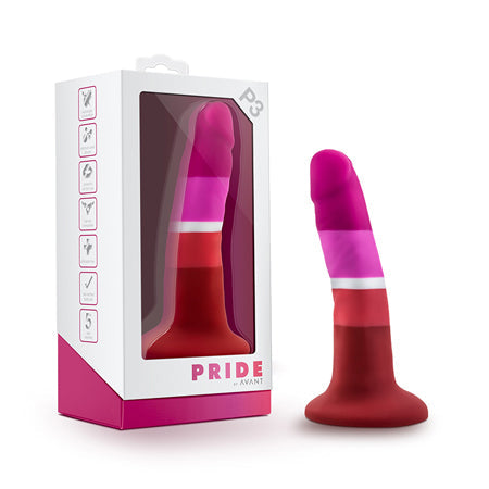 Avant Pride P3 Beauty 5.5 in. Silicone Dildo-0