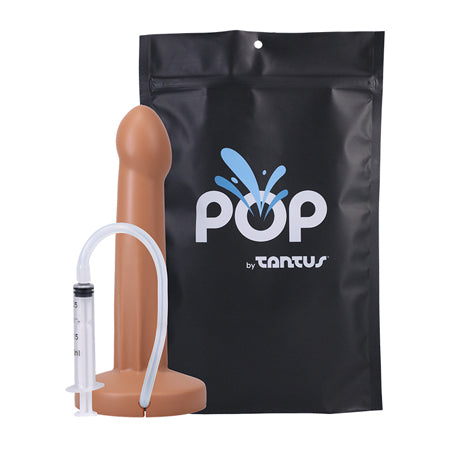 Tantus POP Squirting Dildo Honey (Bag)-0