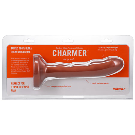 Tantus Charmer 8 in. G-Spot Dildo Firm Copper-0