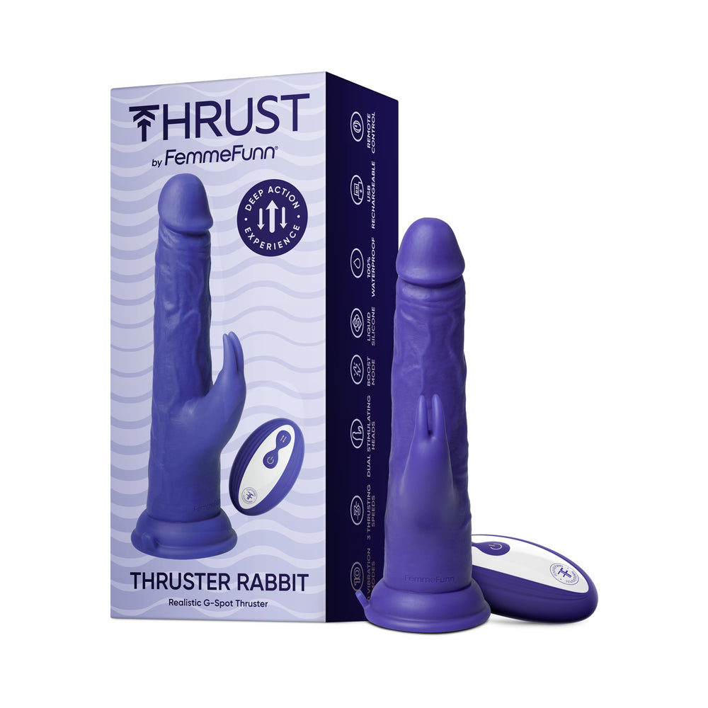 FemmeFunn Thruster Rabbit Dark Purple-0
