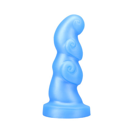 Tantus Hookah 5.75 in. Soft Dildo Azure-0
