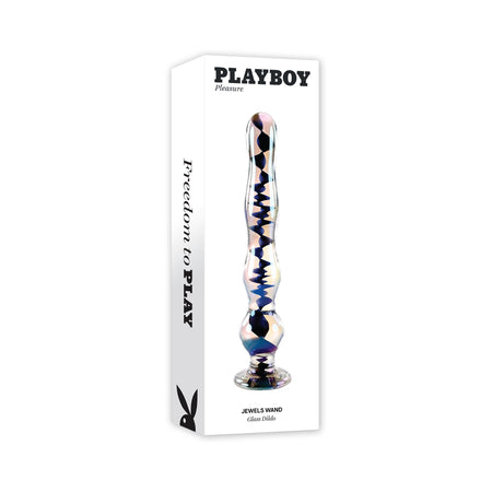Playboy Jewels Wand Borosilicate Glass Iridescent-0