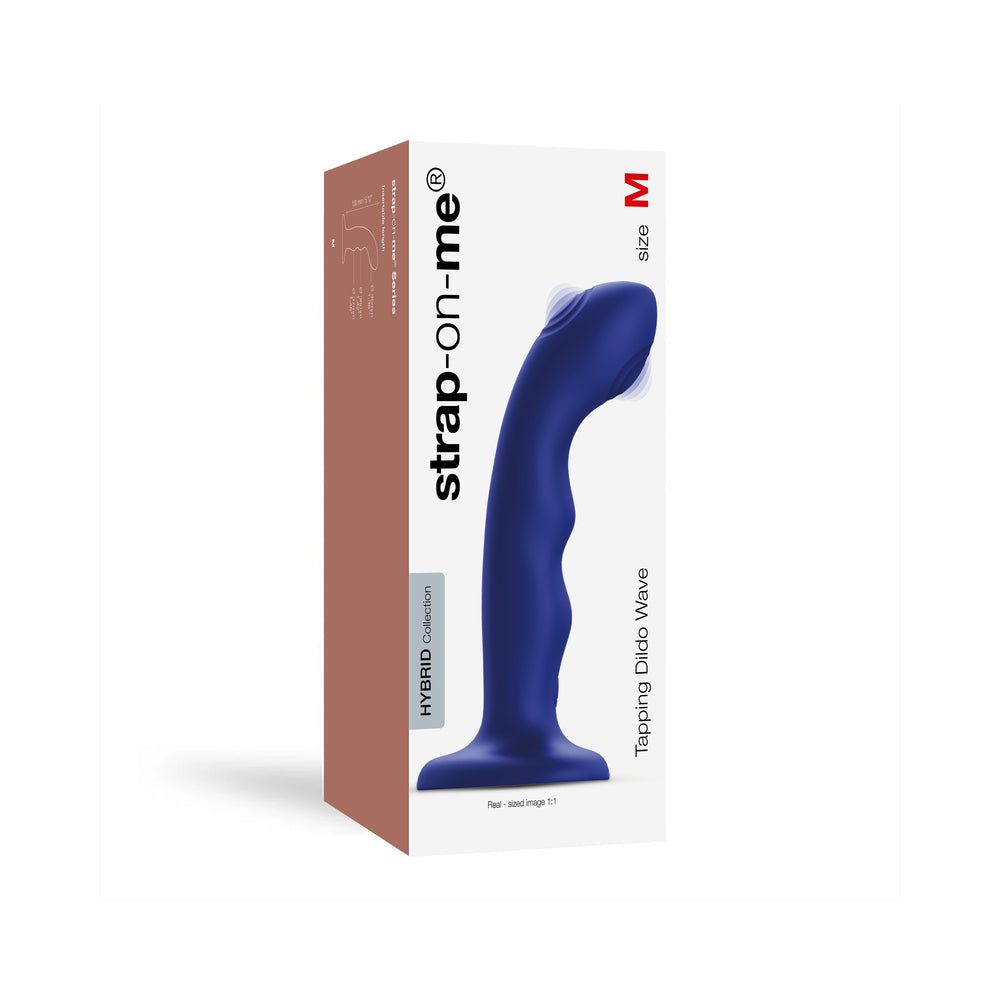 Strap-On-Me Tapping Dildo Wave Night Blue-0