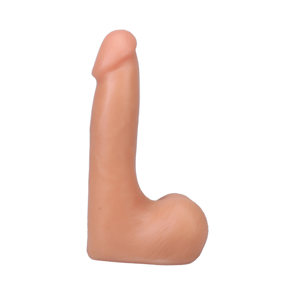 The Realistic Cock 7 in. ULTRASKYN Vac-U-Lock Dildo with Balls Vanilla-0