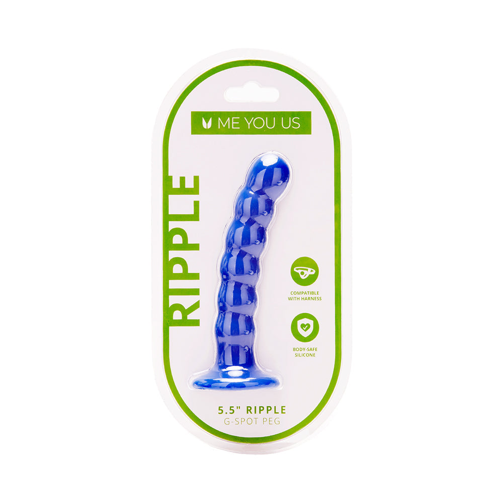 Me You Us 5.5 in. Ripple G-Spot Peg-0