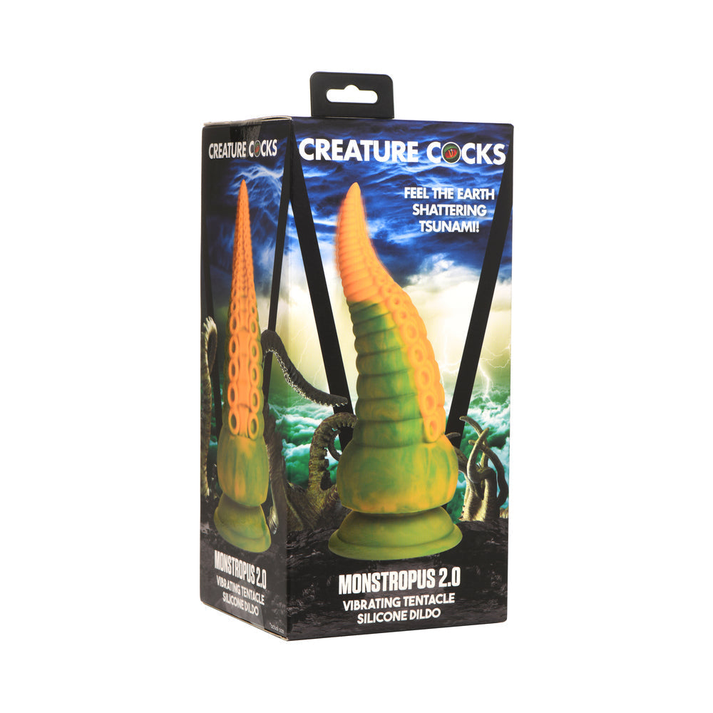 Creature Cocks Monstropus 2.0 Vibrating Tentacle Silicone Dildo-0