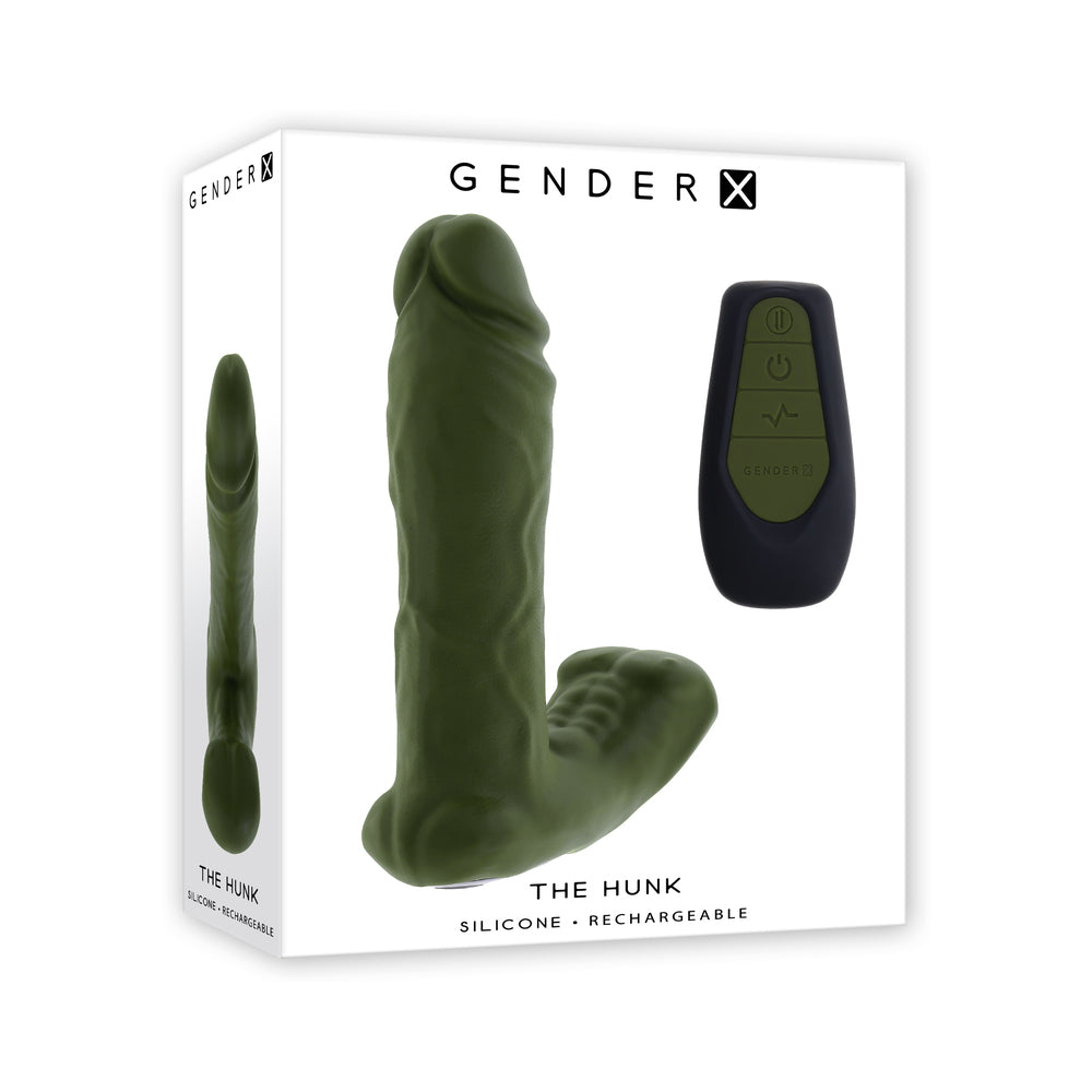 Gender X The Hunk Rechargeable Green-0