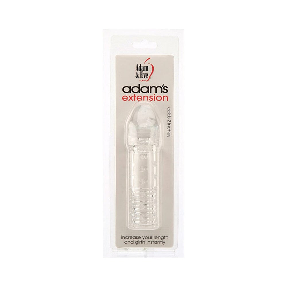 Adam & Eve Adam's Extension 2 in. Penis Extender Clear-0