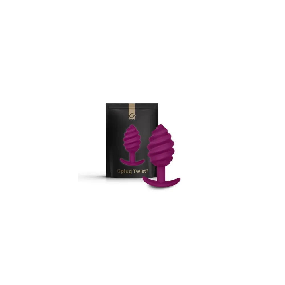 Anal Plug By Gvibe Gplug Twist 2 Sweet Purple-1