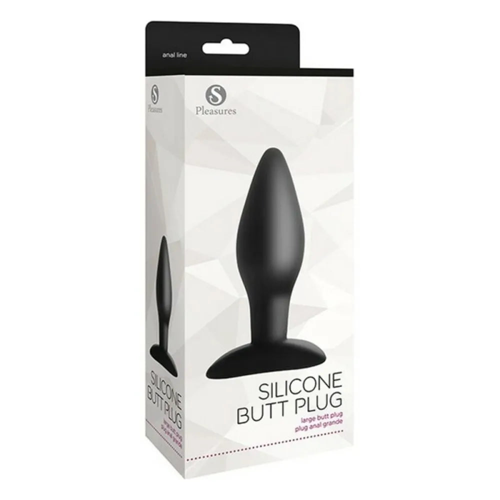 Anal Plug By S Pleasures Black (4,5 Cm)-1