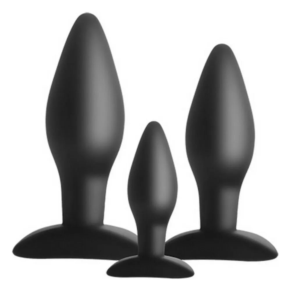 Anal Plug By S Pleasures Trainer Black-0