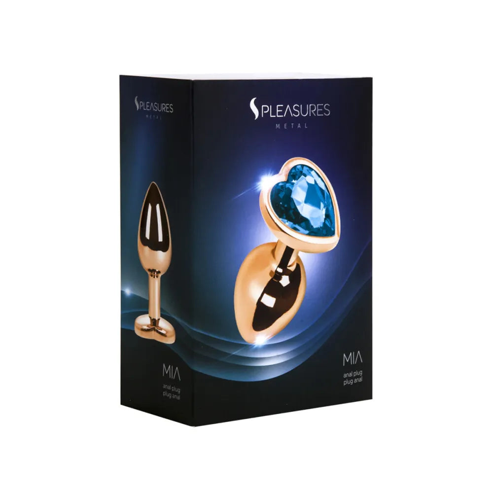 Anal Plug By S Pleasures Blue-2