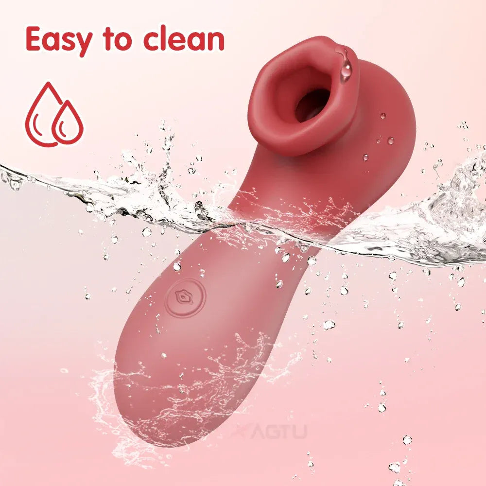 App Controlled Clit Sucker Vibrator for Women Nipple Stimulator Masturbator for Couples-4