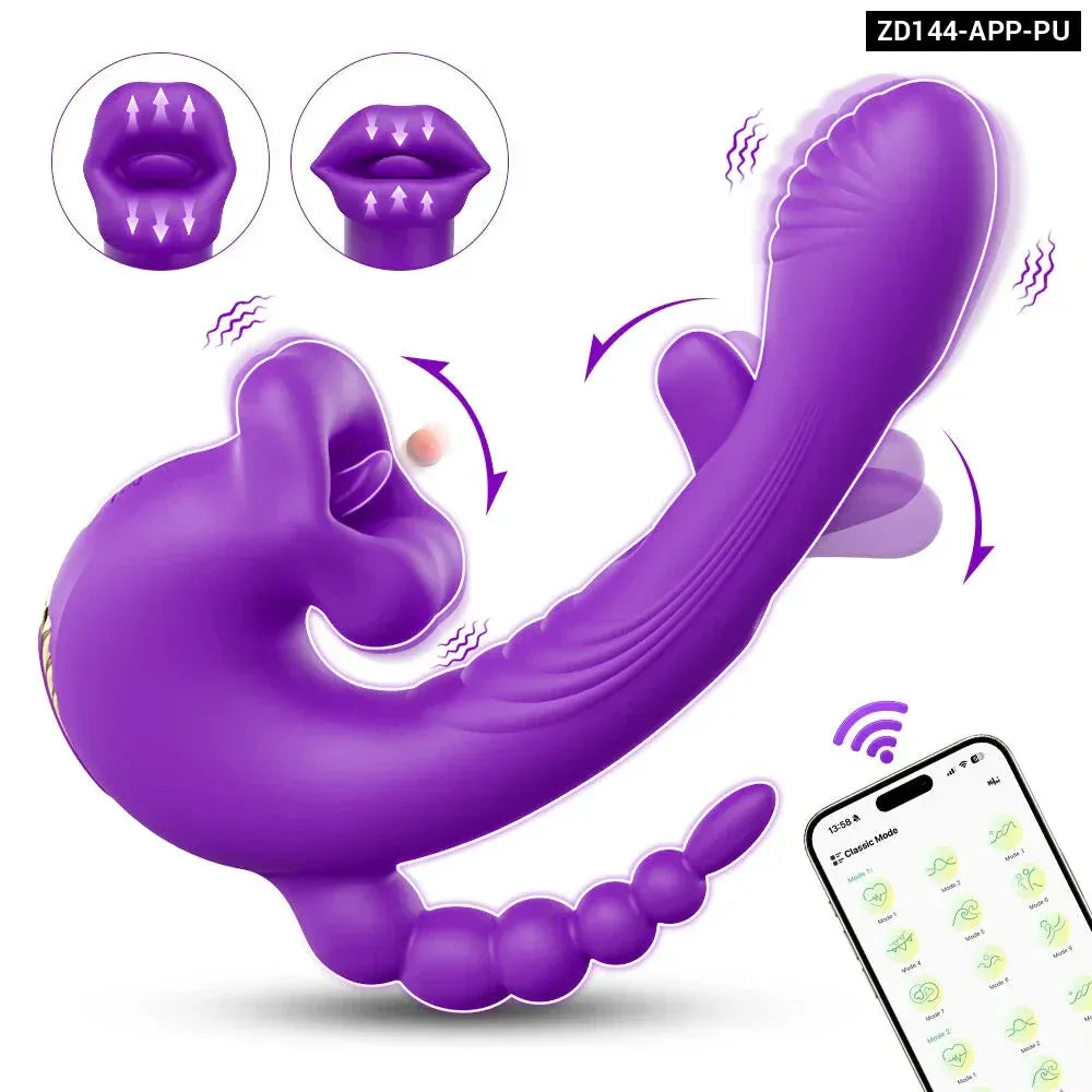 App Controlled G Spot Vibrator for Women Stimulator Masturbation Toy-6