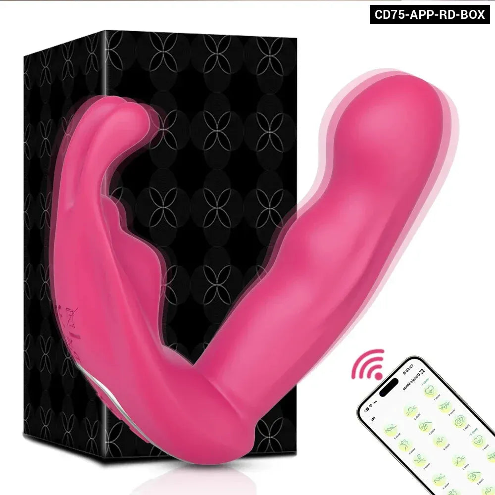App Controlled Rabbit Vibrator for Women G Spot Stimulation-5
