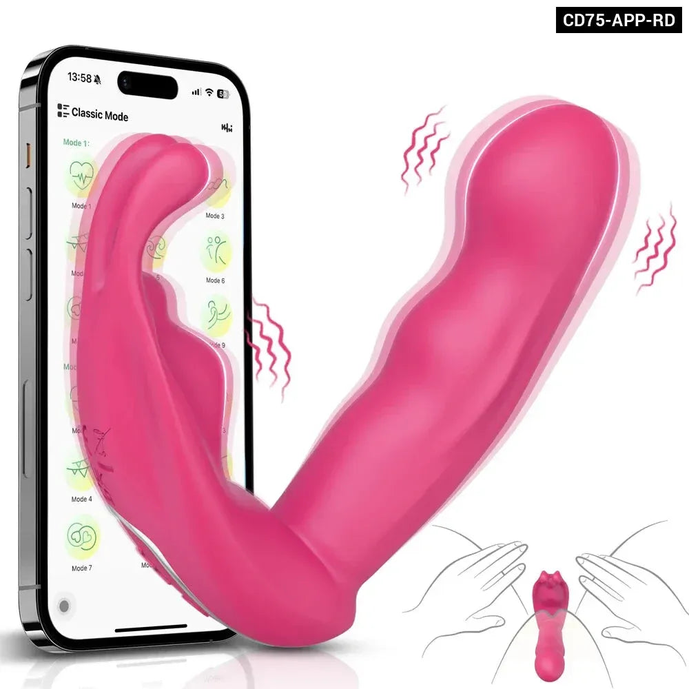 App Controlled Rabbit Vibrator for Women G Spot Stimulation-7