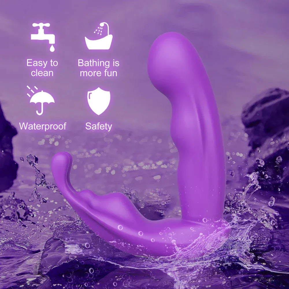 App Controlled Rabbit Vibrator for Women G Spot Stimulation-4